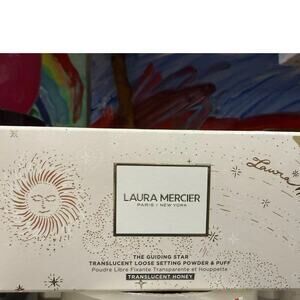 Laura Mercier The Guiding Star Loose Setting Powder & Puff – Translucent Honey